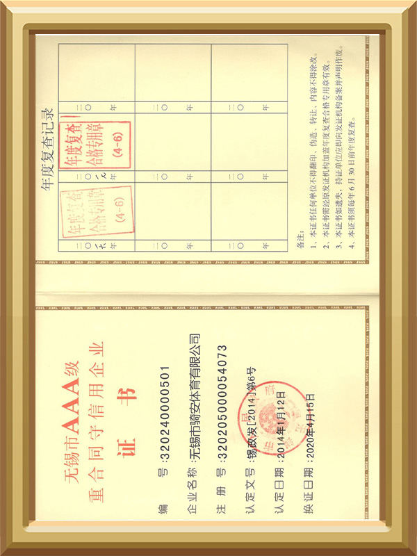 AAA資信等級